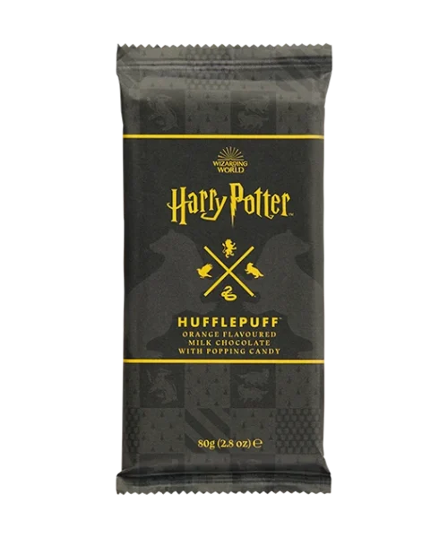 Warner Bros Hufflepuff Milk Chocolate Bar