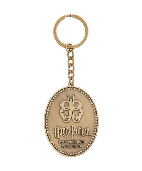 Warner Bros Butterbeer Logo Keyring