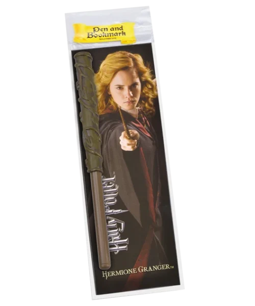 Warner Bros Best Sellers Hermione Granger Wand Pen And Bookmark