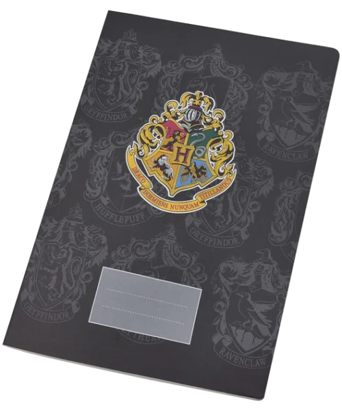 Warner Bros Hogwarts School Crest Exercise Book