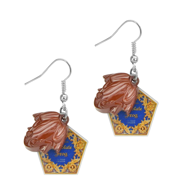 Warner Bros Chocolate Frog Earrings Exclusives 3 Warner Bros Chocolate Frog Earrings Exclusives