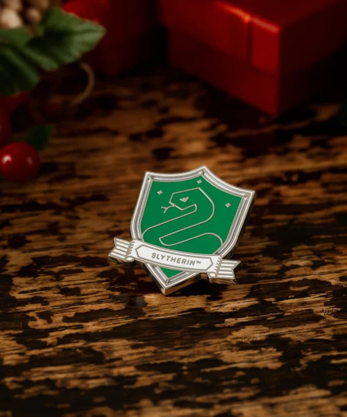 Warner Bros Slytherin House Crest Enamel Pin