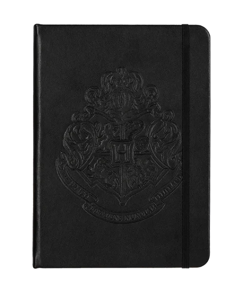 Warner Bros Personalised Hogwarts Embossed Notebook