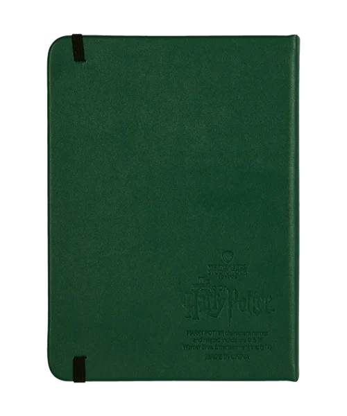 Warner Bros Best Sellers Personalised Slytherin Embossed Notebook