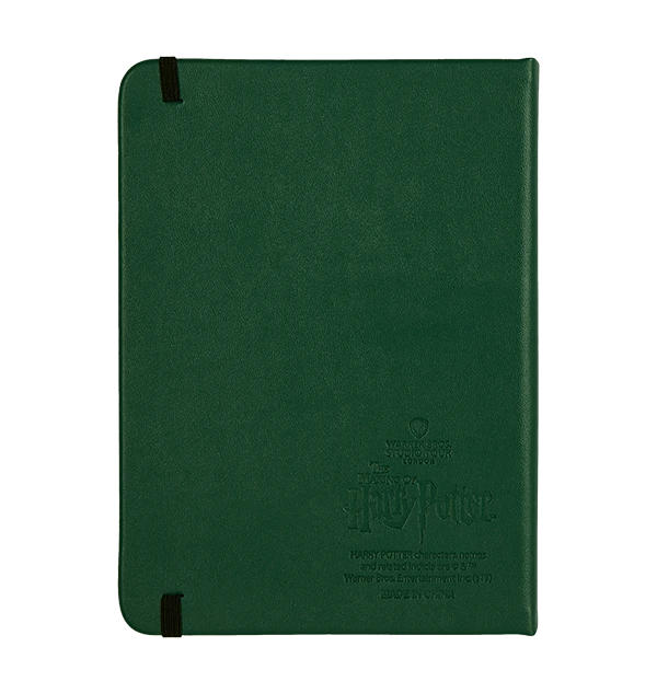 Warner Bros Best Sellers Personalised Slytherin Embossed Notebook 4 Warner Bros Best Sellers Personalised Slytherin Embossed Notebook