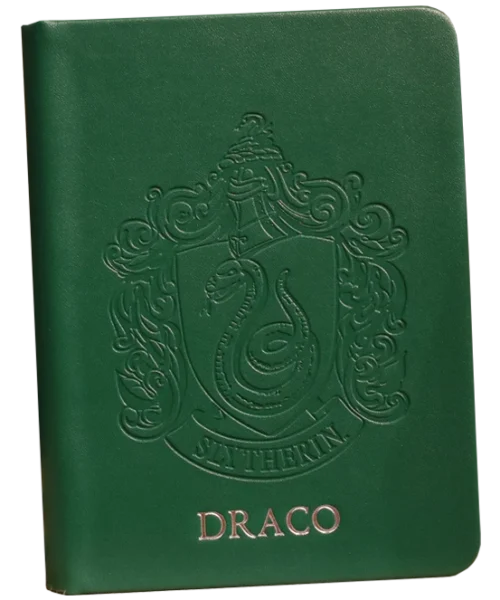 Warner Bros Best Sellers Personalised Slytherin Embossed Notebook 11 Warner Bros Best Sellers Personalised Slytherin Embossed Notebook