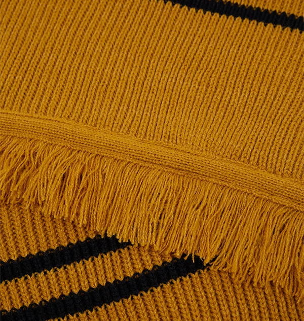 Warner Bros Authentic Hufflepuff Scarf 4 Warner Bros Authentic Hufflepuff Scarf