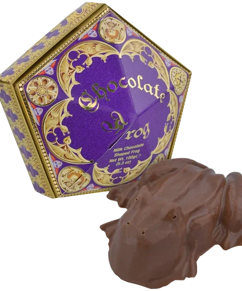 Warner Bros Best Sellers Chocolate Frog - With Authentic Film Packaging