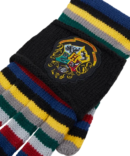 Warner Bros Hogwarts Crest Gloves