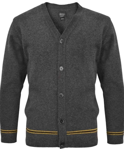 Warner Bros Hufflepuff V-Neck School Cardigan