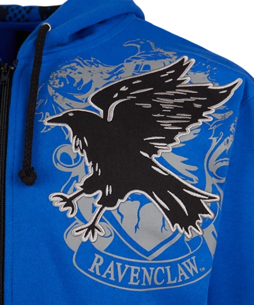 Warner Bros Ravenclaw Hooded Sweatshirt 11 Warner Bros Ravenclaw Hooded Sweatshirt