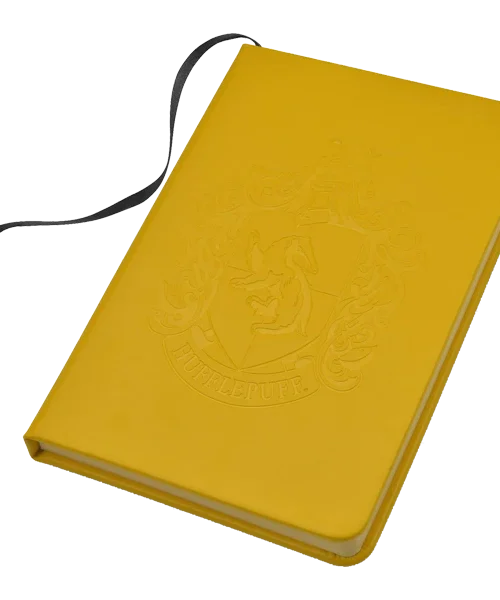 Warner Bros Personalised Hufflepuff Embossed Notebook