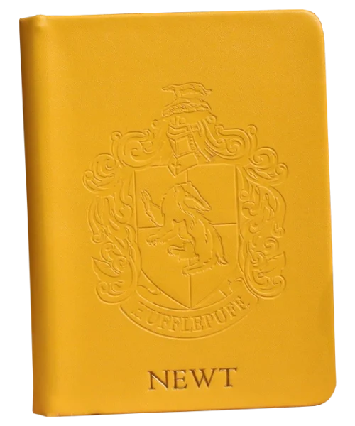 Warner Bros Personalised Hufflepuff Embossed Notebook