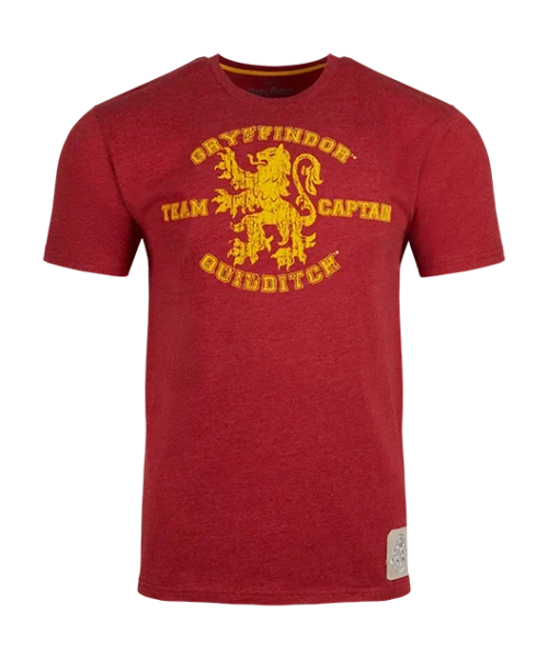 Warner Bros Gryffindor Quidditch Team Captain T-Shirt