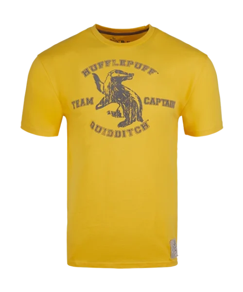 Warner Bros Best Sellers Hufflepuff Quidditch Team Captain T-Shirt