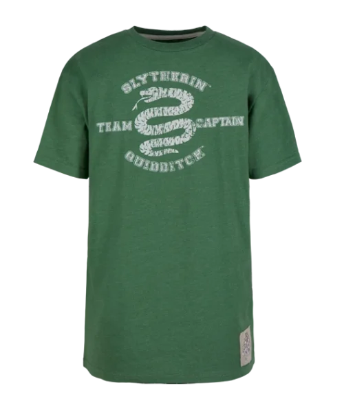 Warner Bros Kids Slytherin Quidditch Team Captain T-Shirt