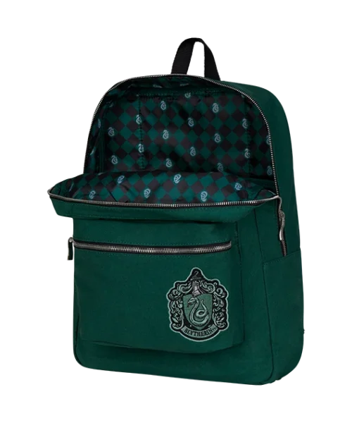 Warner Bros Slytherin Lined Backpack