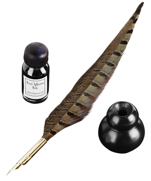 Warner Bros Harry Potter Ink And Quill Set