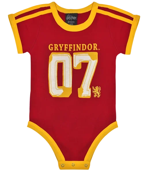 Warner Bros Best Sellers Gryffindor Jersey Baby Body Suit