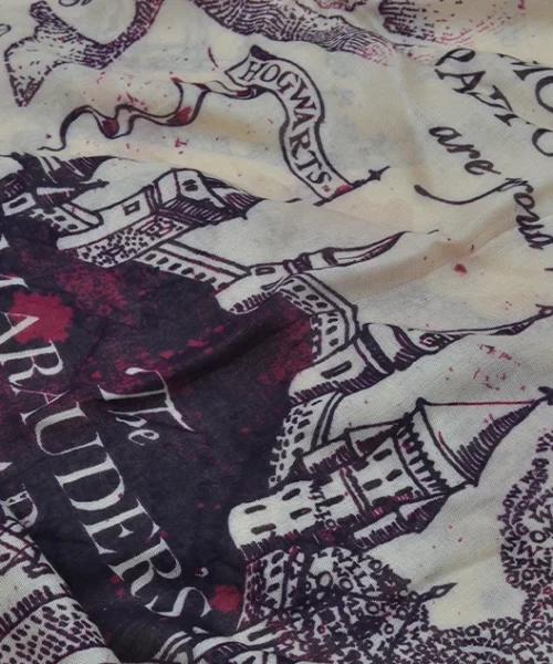 Warner Bros Best Sellers Marauder's Map Scarf