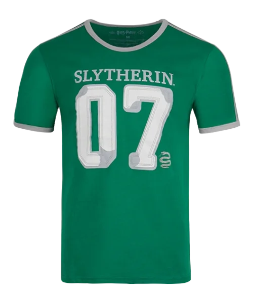 Warner Bros Personalised Slytherin House Seeker T-Shirt Best Sellers