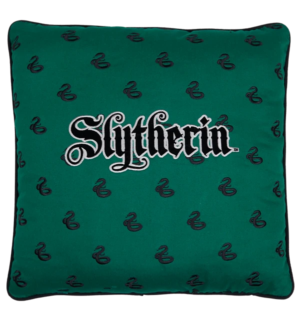 Warner Bros Slytherin House Cushion 4 Warner Bros Slytherin House Cushion