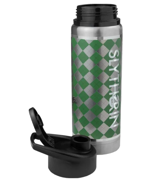 Warner Bros Homeware Slytherin Stainless Steel Flask