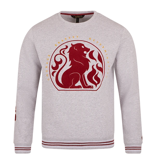 Warner Bros Gryffindor Logo Sweatshirt 3 Warner Bros Gryffindor Logo Sweatshirt
