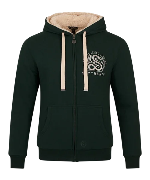 Warner Bros Slytherin Fleece Hoodie