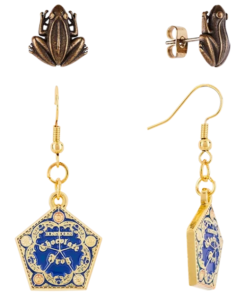 Warner Bros Chocolate Frog Earring Set Exclusives