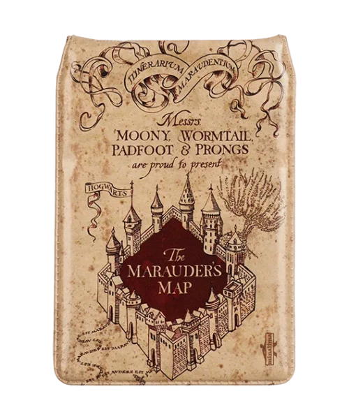 Warner Bros Best Sellers Marauders Map Travel Card Holder