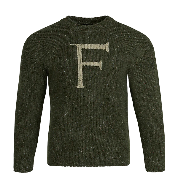 Warner Bros 'F' For Fred Weasley Knitted Jumper Clothing 3 Warner Bros 'F' For Fred Weasley Knitted Jumper Clothing