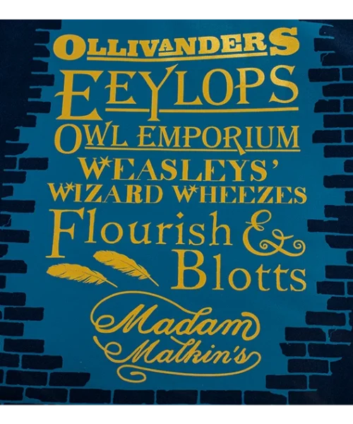 Warner Bros Diagon Alley Tote Bag 13 Warner Bros Diagon Alley Tote Bag