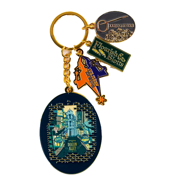 Warner Bros Diagon Alley Charms Keyring Best Sellers 3 Warner Bros Diagon Alley Charms Keyring Best Sellers