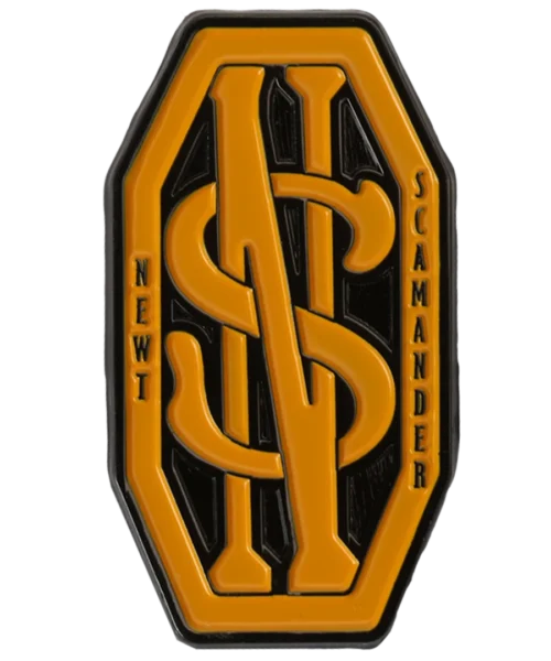 Warner Bros Best Sellers Fantastic Beasts Newt Scamander Initials Pin Badge