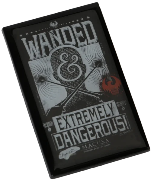 Warner Bros Fantastic Beasts Wanded & Dangerous Pin Badge
