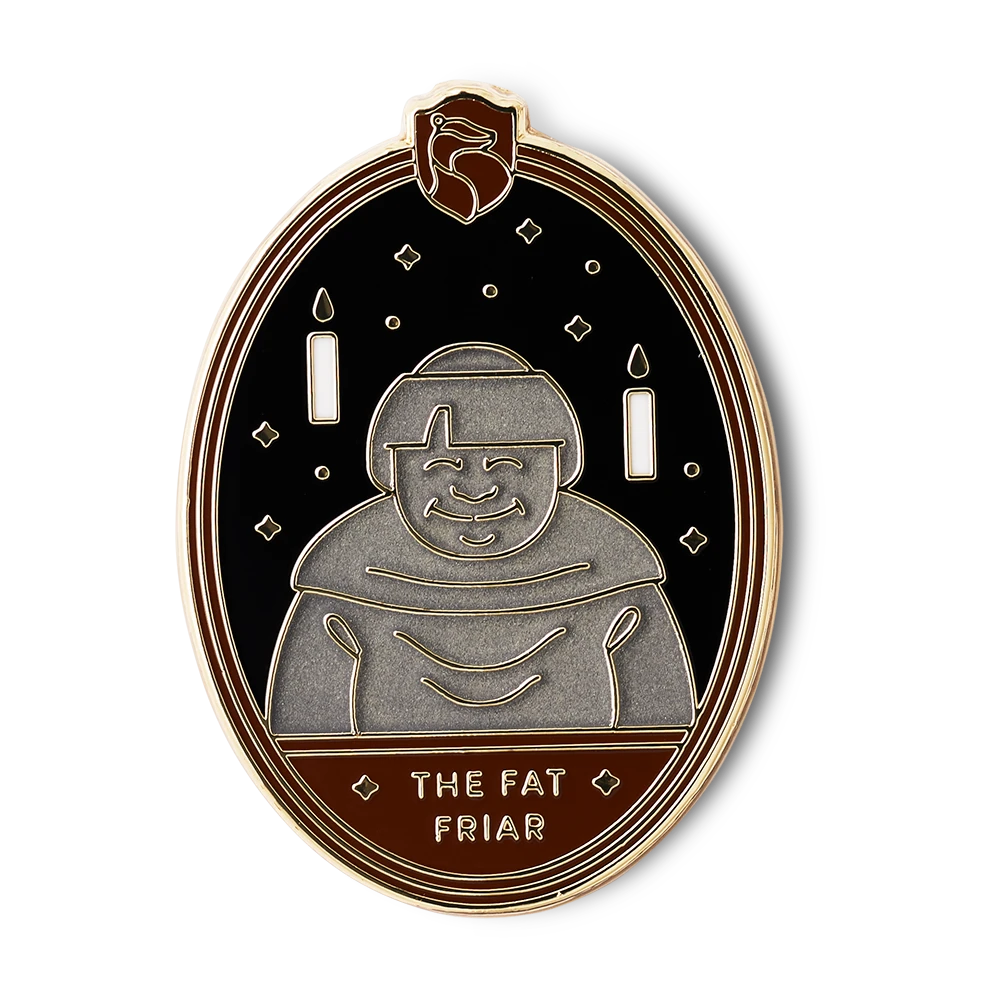 Warner Bros The Fat Friar Enamel Pin 3 Warner Bros The Fat Friar Enamel Pin