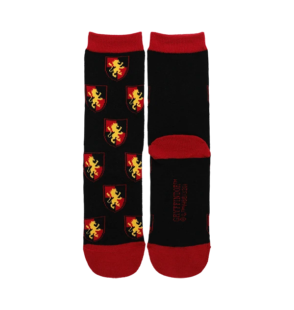 Warner Bros Gryffindor House 3-Pack Socks 6 Warner Bros Gryffindor House 3-Pack Socks