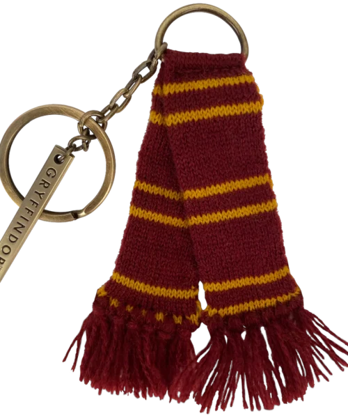Warner Bros Gryffindor Scarf Keyring