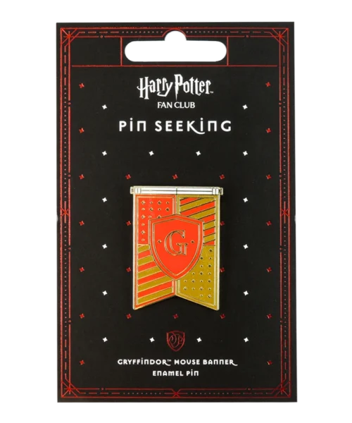 Warner Bros Best Sellers Gryffindor House Banner Enamel Pin