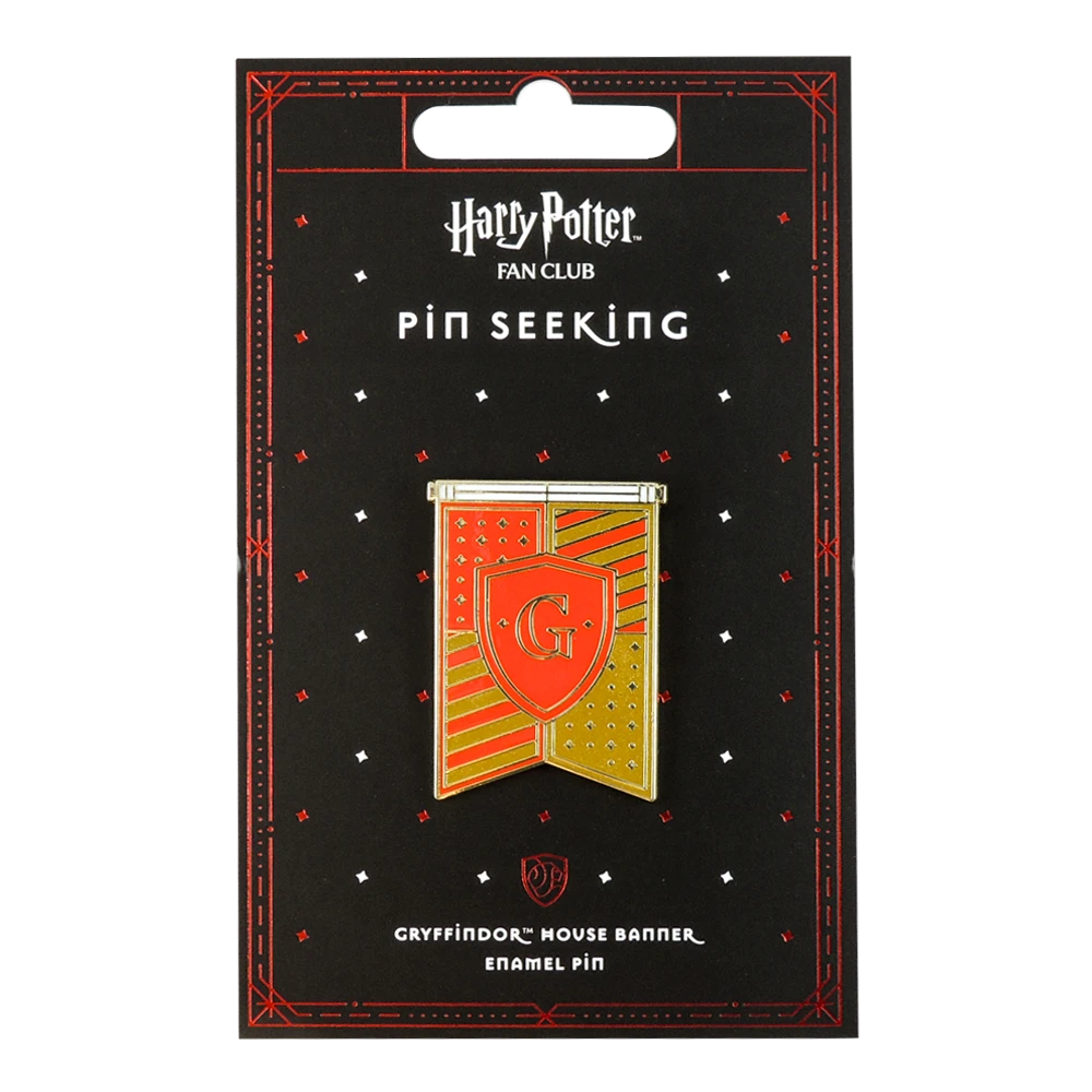 Warner Bros Best Sellers Gryffindor House Banner Enamel Pin 4 Warner Bros Best Sellers Gryffindor House Banner Enamel Pin
