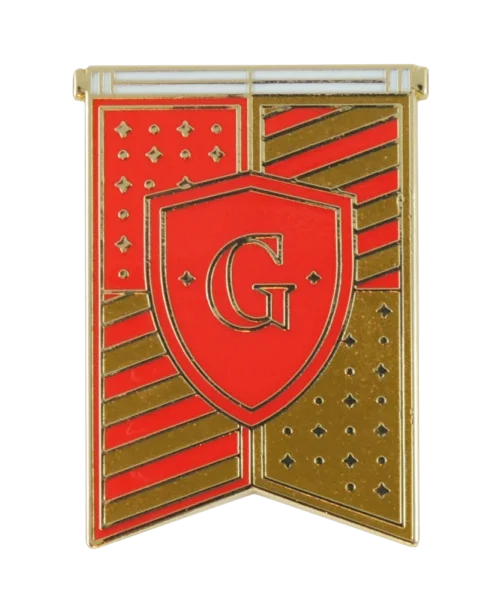 Warner Bros Best Sellers Gryffindor House Banner Enamel Pin