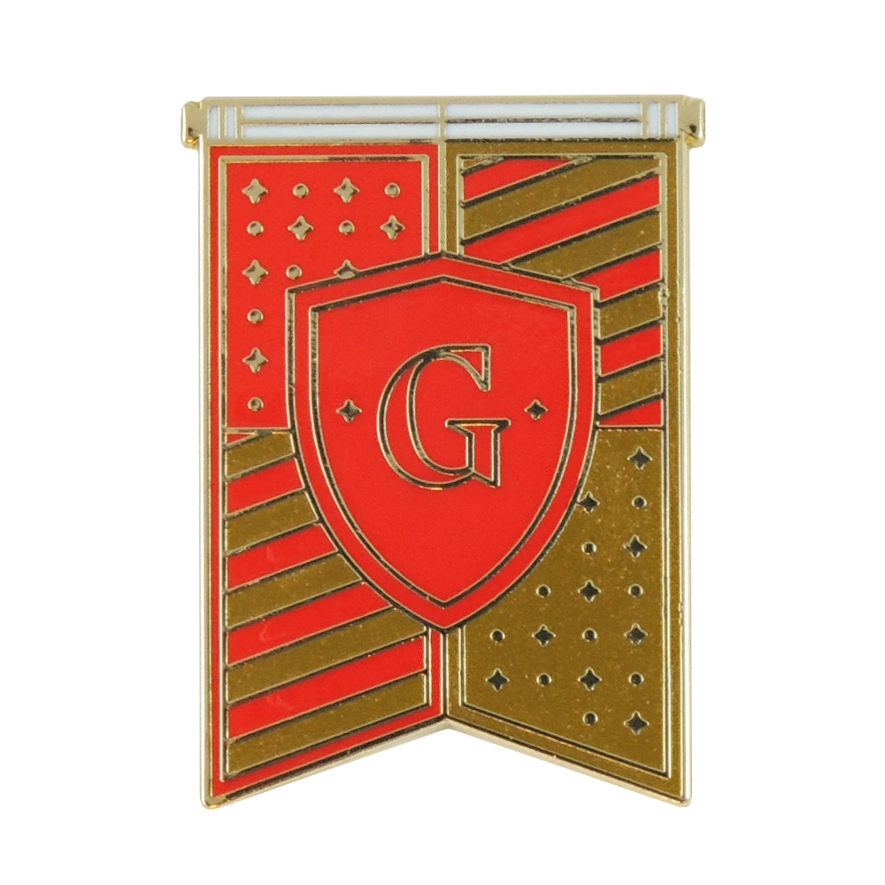 Warner Bros Best Sellers Gryffindor House Banner Enamel Pin 3 Warner Bros Best Sellers Gryffindor House Banner Enamel Pin