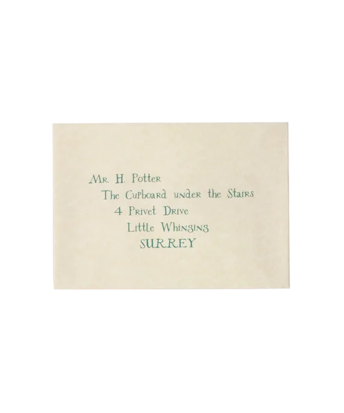 Warner Bros Exclusives Harry Potter's Hogwarts Acceptance Letter