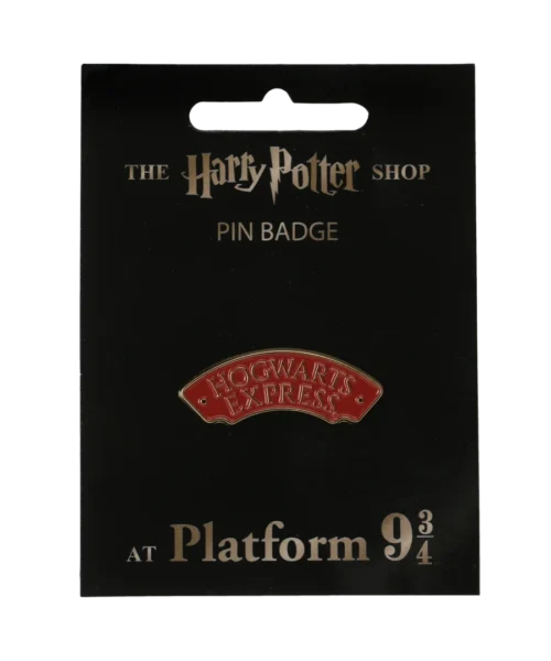 Warner Bros Best Sellers Hogwarts Express Sign Pin Badge