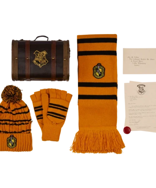 Warner Bros Hogwarts Trunks Hufflepuff Mini Gift Trunk