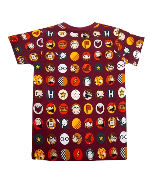 Warner Bros Kids Kawaii Harry Potter Dot T-Shirt Best Sellers