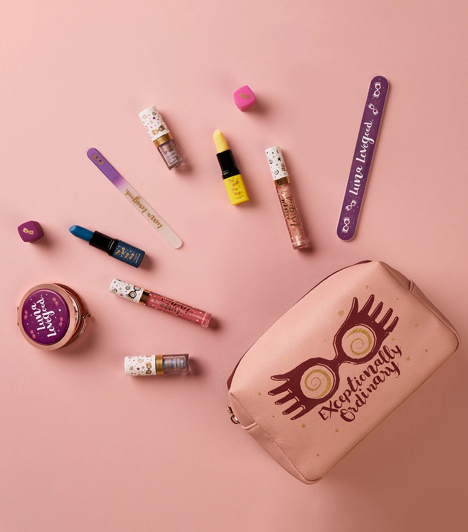 Warner Bros Luna Lovegood Cosmetics Bag Bundle Exclusives 3 Warner Bros Luna Lovegood Cosmetics Bag Bundle Exclusives