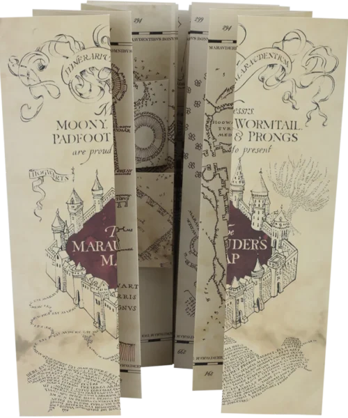 Warner Bros The Marauder's Map - Replica