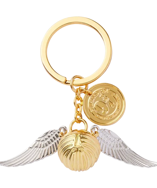 Warner Bros Souvenirs The Golden Snitch Keyring